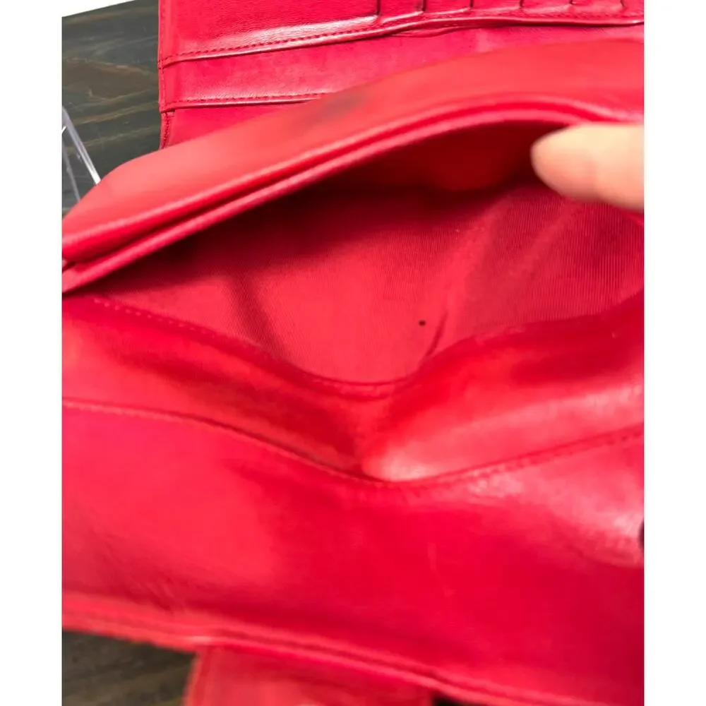 Chanel Quilted Caviar Lambskin Leather‎ Trifold Long Wallet